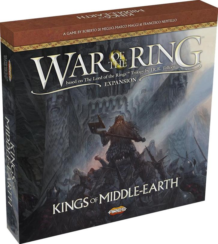 War of the Ring - Kings of Middle Earth | Ares Games -, Hobby en Vrije tijd, Gezelschapsspellen | Bordspellen, Nieuw, Verzenden