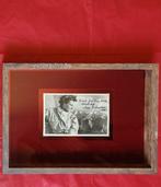 Leni Riefenstahl - Hand signed photograph on velvet mat.