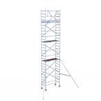 Rolsteiger Original 75x190 9,2m werkhoogte tegen de gevel, Doe-het-zelf en Verbouw, Steigers, Verzenden, Nieuw, Rolsteiger of Kamersteiger