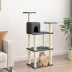 vidaXL Kattenkrabpaal met sisal krabpalen 118,5 cm, Verzenden, Nieuw