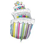 Helium Ballon Taart 102cm leeg, Verzenden, Nieuw