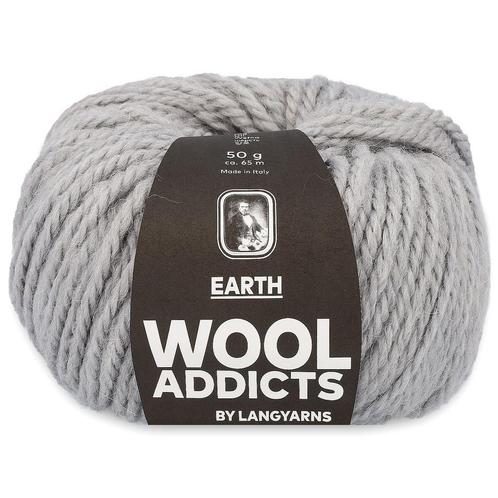 WoolAddicts Earth - 03 lichtgrijs mix - Alpacawol Garen, Hobby en Vrije tijd, Breien en Haken, Ophalen of Verzenden