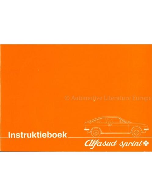 1977 ALFA ROMEO ALFASUD SPRINT INSTRUCTIEBOEKJE NEDERLANDS, Auto diversen, Handleidingen en Instructieboekjes