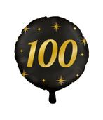 Helium Ballon 100 Jaar Leeg 30cm, Verzenden, Nieuw