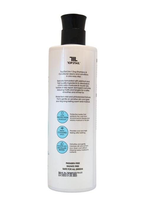 Top2Tail 2-in-1 Honden shampoo&conditioner, Sieraden, Tassen en Uiterlijk, Beautycases, Ophalen of Verzenden