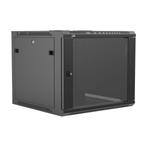 Caymon WPR609 – 19 inch kast incl. deur – 9U./60cm gebruikt, Zakelijke goederen, Kantoor en Winkelinrichting | Kantoormeubilair en Inrichting