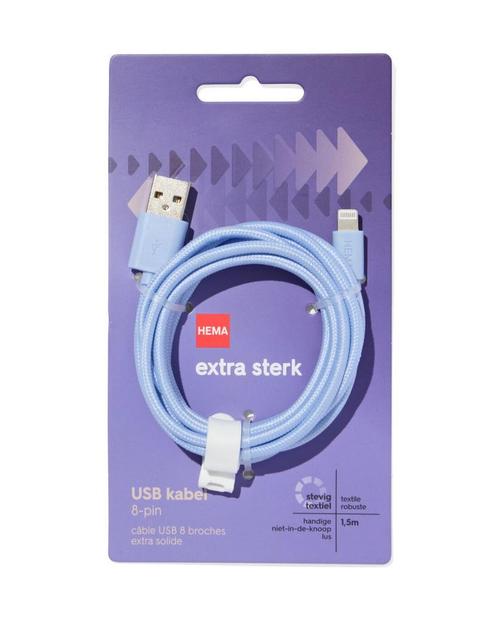 HEMA Laadkabel USB naar 8-pin 1.5m, Computers en Software, Overige Computers en Software, Nieuw, Verzenden