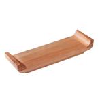 Sushi Plankje 20cm Bord Servies Set Boot Bamboe, Verzenden, Nieuw