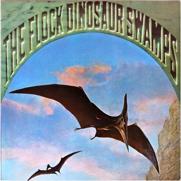 LP gebruikt - The Flock - Dinosaur Swamps, Cd's en Dvd's, Vinyl | Rock, Zo goed als nieuw, Verzenden