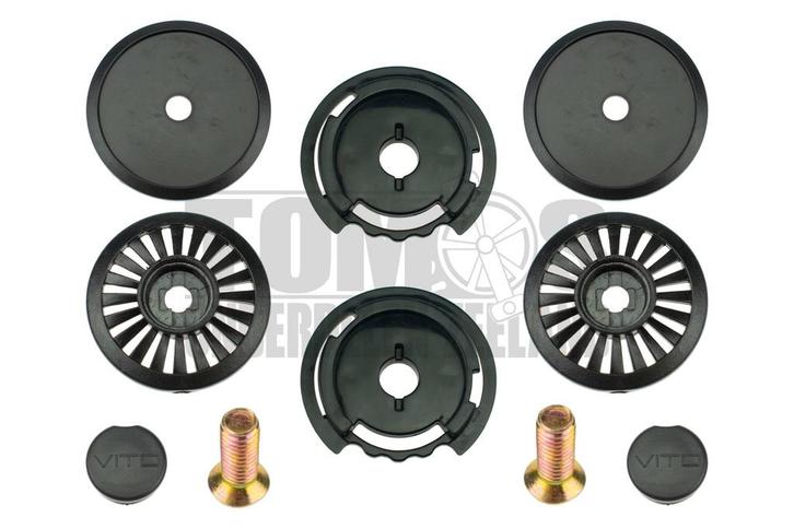 Helm Vito Jethelm Loreto montage vizier materiaal, Fietsen en Brommers, Brommerhelmen, Nieuw, Ophalen of Verzenden