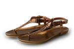 Fred de La Bretoniere Sandalen in maat 38 Bruin | 10% extra, Kleding | Dames, Schoenen, Bruin, Verzenden, Zo goed als nieuw, Sandalen of Muiltjes