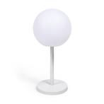 *WOONWINKEL* Kave Home Dinesh Draadloze Buiten Tafellamp Wit, Tuin en Terras, Verzenden, Nieuw