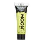 Moon Glow Pastel Neon UV Face Paint Pastel Yellow 12ml, Verzenden, Nieuw