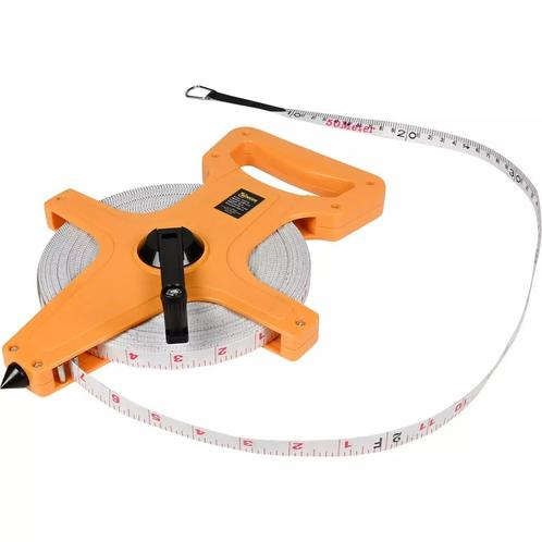 Benson Landmeter - 50 meter - Slagvast kunststof - Glasfi..., Doe-het-zelf en Verbouw, Gereedschap | Handgereedschap, Nieuw, Ophalen of Verzenden