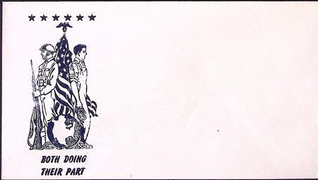 Amerikaanse envelop WWII (lijst optie), Verzamelen, Militaria | Tweede Wereldoorlog, Verzenden