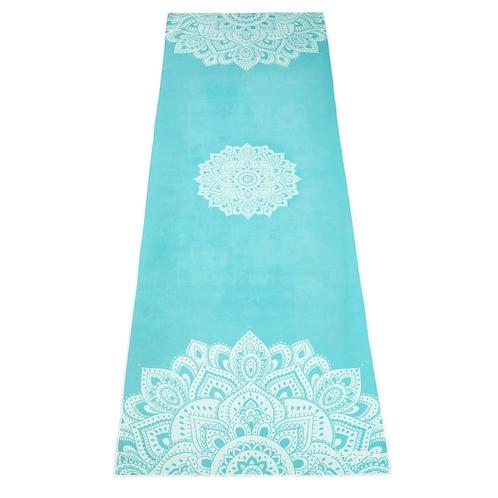Yoga handdoek mandala turquoise - Yoga Design Lab, Sport en Fitness, Overige Sport en Fitness, Nieuw, Verzenden