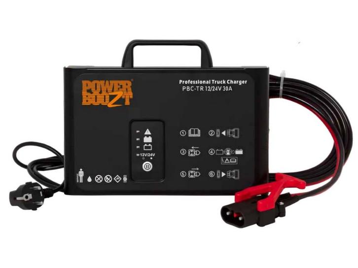 Powerboozt 12-24 volt 30ah acculader, Auto-onderdelen, Accu's en Toebehoren, Verzenden