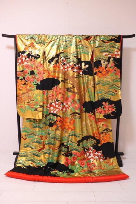 kimono-iro-uchikake Japan - Zijde - Japan - 1900-2000, Antiek en Kunst, Antiek | Overige Antiek