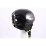 53 54 55 skihelm/snowboardhelm BRIKO R, Black/green, verstel, Overige merken, Gebruikt, Verzenden, Overige typen