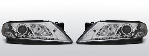 Koplampen LED DRL | Renault Laguna 2001-2007 | chroom, Auto-onderdelen, Verlichting, Nieuw, Renault, Verzenden
