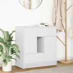 vidaXL Dressoir met lades en deuren 70,5x34x74,5 cm wit, Verzenden, Nieuw, Overige houtsoorten