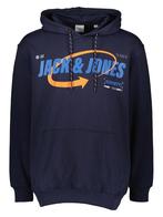 SALE -62% | JACK & JONES PLUS Hoodie donkerblauw | OP=OP, Kleding | Heren, T-shirts, Nieuw, Verzenden