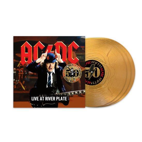 AC/DC - Live At River Plate (50th Anniversary Gold Color, Cd's en Dvd's, Vinyl | Overige Vinyl, Verzenden