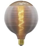 Calex Silk Grey G125 Spiraal filament LED lamp E27 4W 80l..., Huis en Inrichting, Lampen | Overige, Nieuw, Ophalen of Verzenden
