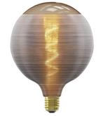 Calex Silk Grey G125 Spiraal filament LED lamp E27 4W 80l..., Huis en Inrichting, Lampen | Overige, Nieuw, Ophalen of Verzenden