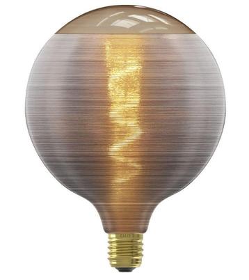 Calex Silk Grey G125 Spiraal filament LED lamp E27 4W 80l...