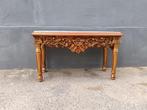 Wandtafel - Hout - Oude gebeitelde console