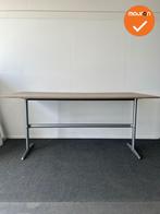 Ahrend Bartafel - 240x120cm - zilvergrijs onderstel - met bl, Vergader- of Presentatieruimte, Ophalen of Verzenden, Gebruikt, Tafel