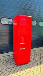 Prachtige SMEG Retro Red Koelvriescombinatie! Incl Garantie!, Witgoed en Apparatuur, Koelkasten en IJskasten, 200 liter of meer