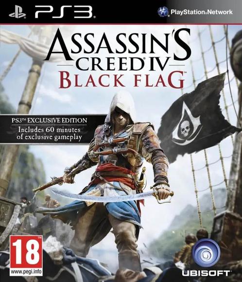 Assassins Creed IV Black Flag  - GameshopX.nl, Spelcomputers en Games, Spelcomputers | Sony PlayStation 3, Zo goed als nieuw, Ophalen of Verzenden