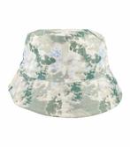 Bucket Hat Tie Dye Blauw Wit Grijs, Nieuw