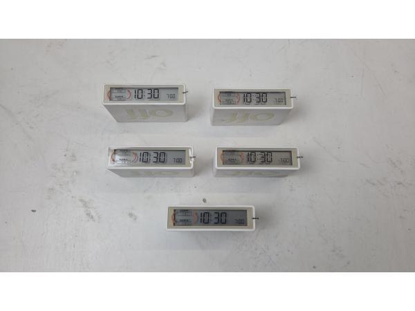 Veiling - 5x Lexon Flip+Travel Oplaadbare Reis Wekker, Witgoed en Apparatuur, Wekkers, Gebruikt