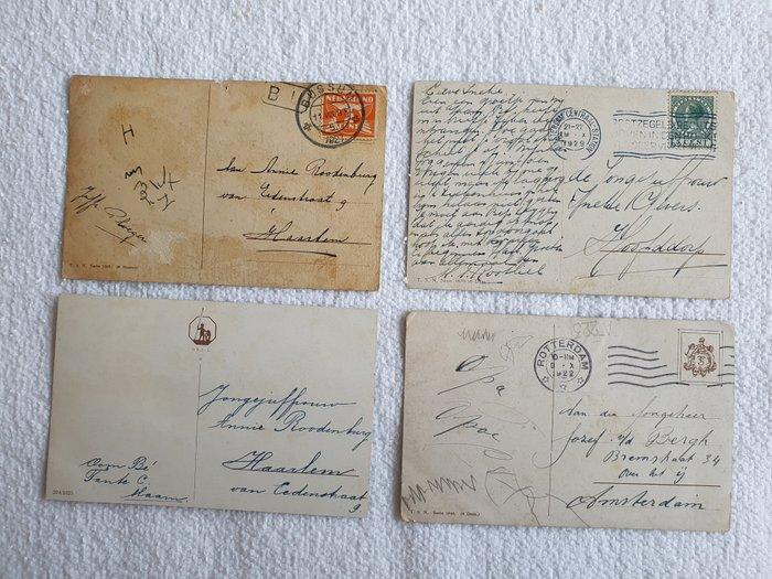 Nederland en diverse landen - Dieren - Katten tafereeltjs -, Verzamelen, Ansichtkaarten | Buitenland