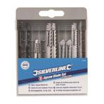 Silverline Complete set decoupeerzaagbladen - hout en met..., Ophalen of Verzenden, Nieuw