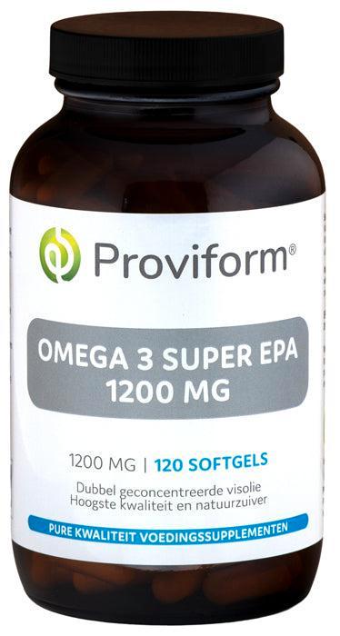 Proviform Omega 3 super EPA 1200 mg 120 Softgels, Sport en Fitness, Gezondheidsproducten en Wellness, Verzenden