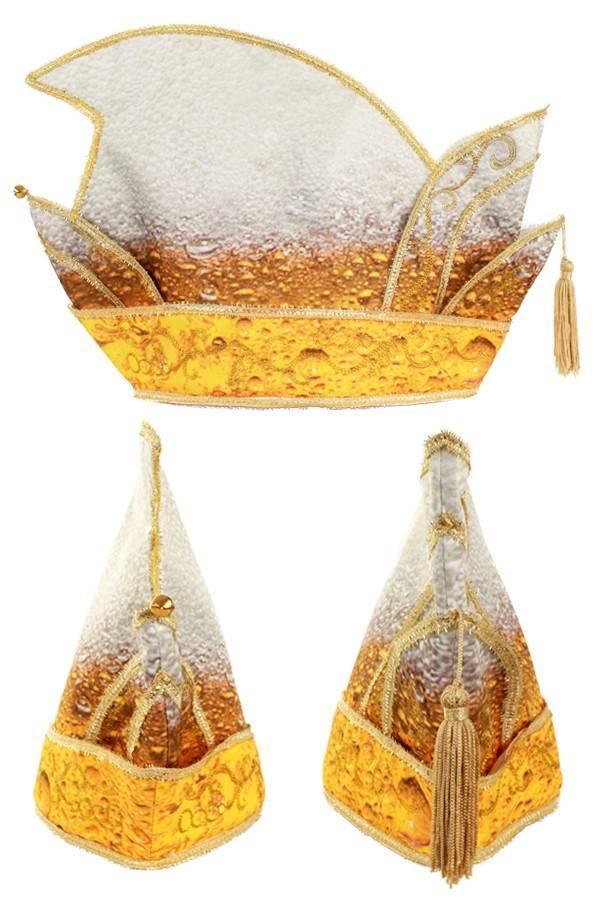Prins pils muts goud galon, Kleding | Heren, Carnavalskleding en Feestkleding, Nieuw, Ophalen of Verzenden