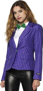 The Joker Blazer Dames Suitmeister, Kleding | Heren, Carnavalskleding en Feestkleding, Verzenden, Nieuw