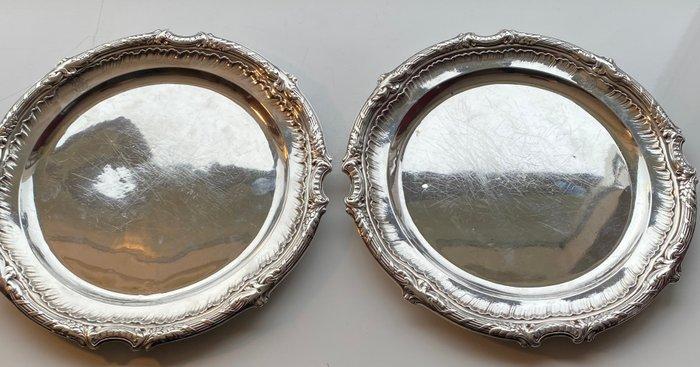 Schaal (2) - .950 zilver, Antiek en Kunst, Antiek | Goud en Zilver