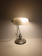 Bankierslamp - Verguld messing, Antiek en Kunst