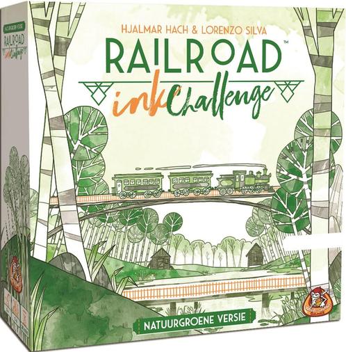 Railroad Ink (Natuurgroene versie) | White Goblin Games -, Hobby en Vrije tijd, Gezelschapsspellen | Bordspellen, Nieuw, Verzenden