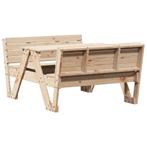 Picknicktafel voor kinderen 88x122x58 cm massief grenenhout, Tuin en Terras, Nieuw, Verzenden