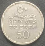 Palestina. 50 Mils 1927 Rama de Olivo (Zonder
