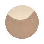 Kave Home Rond Vloerkleed Daianna Wol, 120cm in 3 kleuren