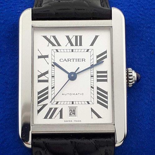 Cartier - Tank Solo XL Automatic BOX INCLUDED - 3515 -, Sieraden, Tassen en Uiterlijk, Horloges | Heren