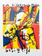 Herman brood (1946-2001), ‘Met bibberende ogen bezigtigd’, Antiek en Kunst, Kunst | Schilderijen | Modern