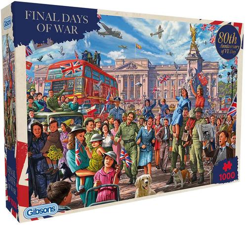 Steve Crisp - Final Days of War Puzzel (1000 stukjes) |, Hobby en Vrije tijd, Denksport en Puzzels, Nieuw, Verzenden